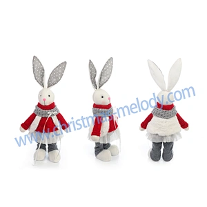 38CM New Year Zodiac Bunny