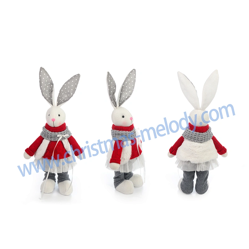 38CM New Year Zodiac Bunny