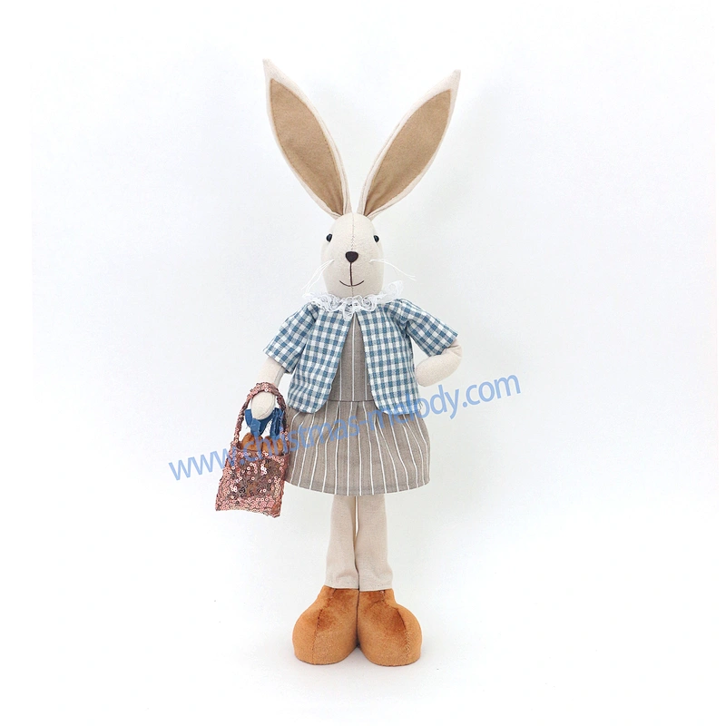 44CM Christmas Rabbit/Bunny Decoration