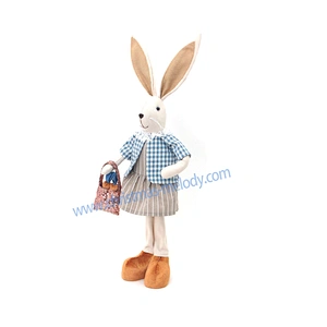 44CM Christmas Rabbit/Bunny Decoration