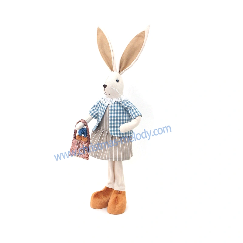 44CM Christmas Rabbit/Bunny Decoration
