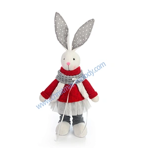 38CM New Year Zodiac Bunny
