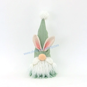 35CM Easter bunny gnome with lights