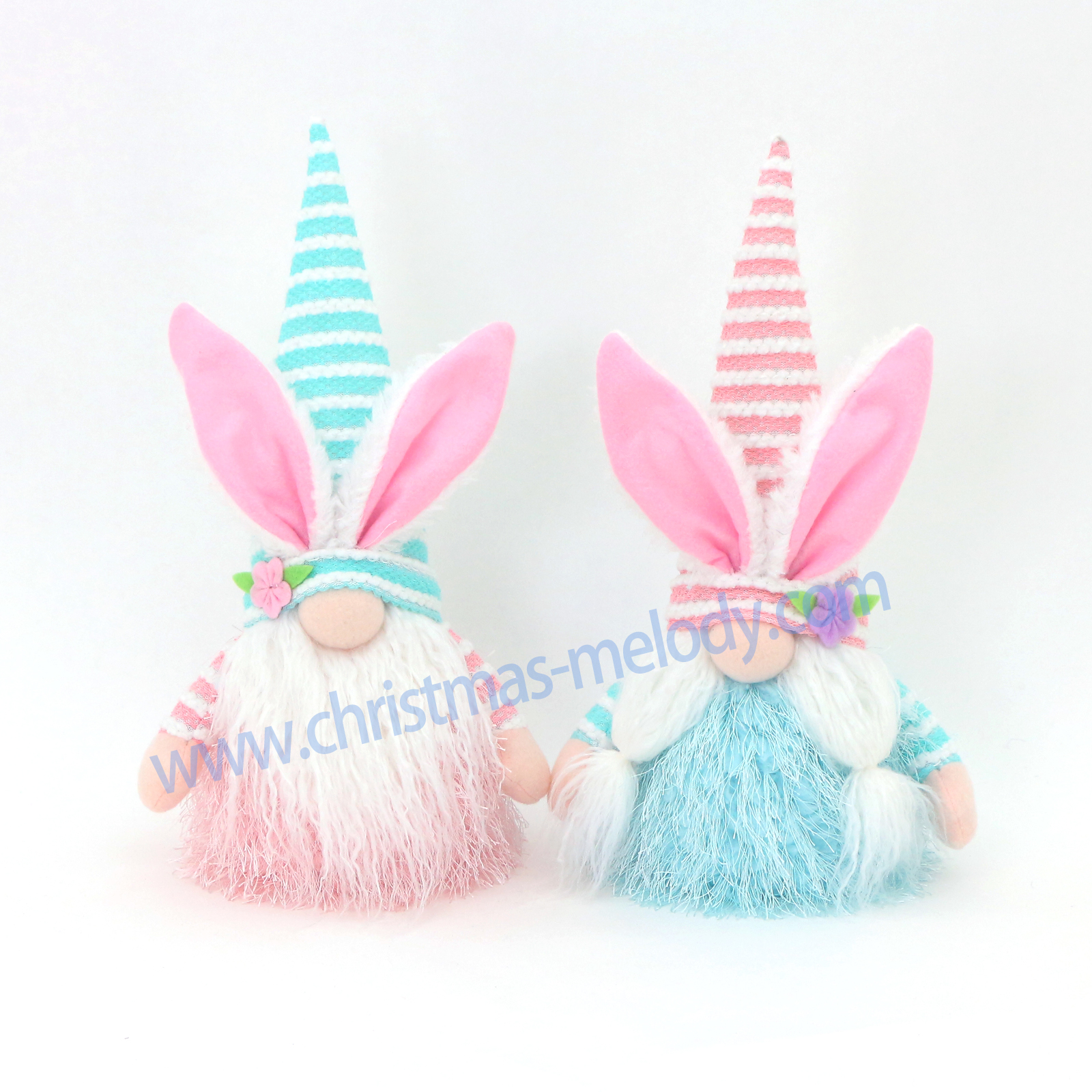 33CM  Easter illuminated gnome