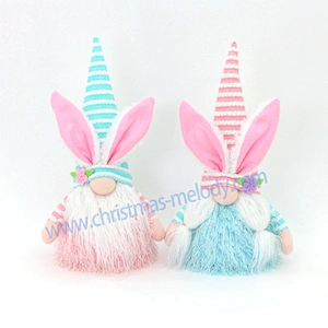 33CM  Easter illuminated gnome