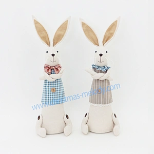 40CM Christmas rabbit  Chrsitmas bunny