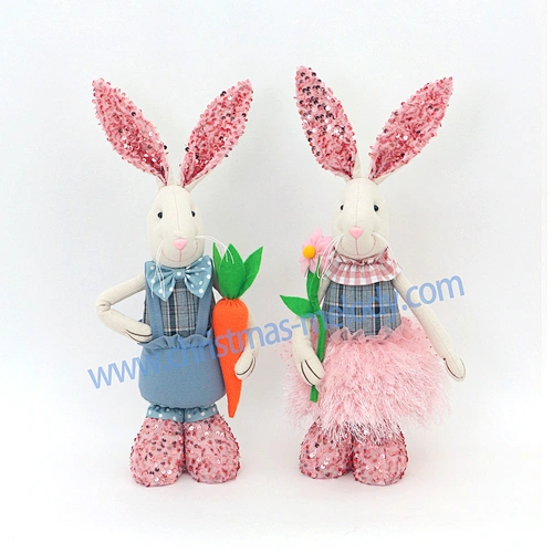 35CM Christmas Bunny