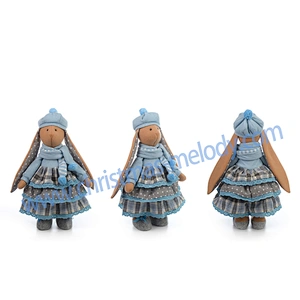 40CM Zodiac Bunny Doll Set