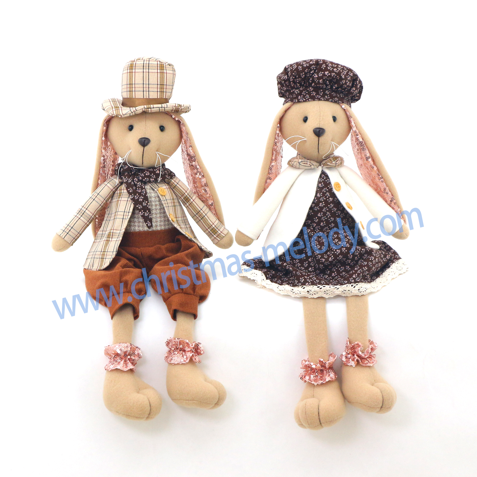 30cm/52cm Christmas rabbits, bunny