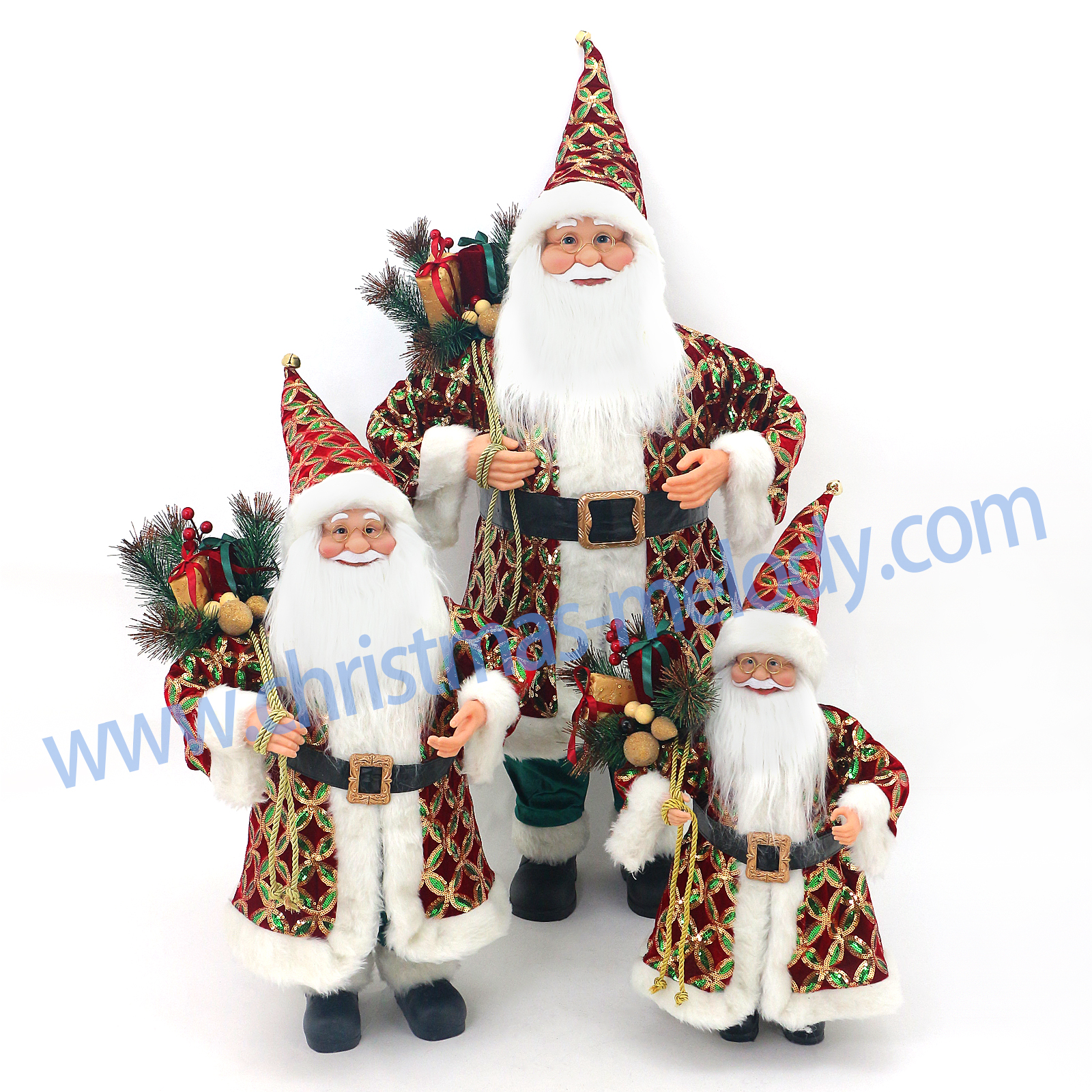 3 Size Christmas Santa Claus