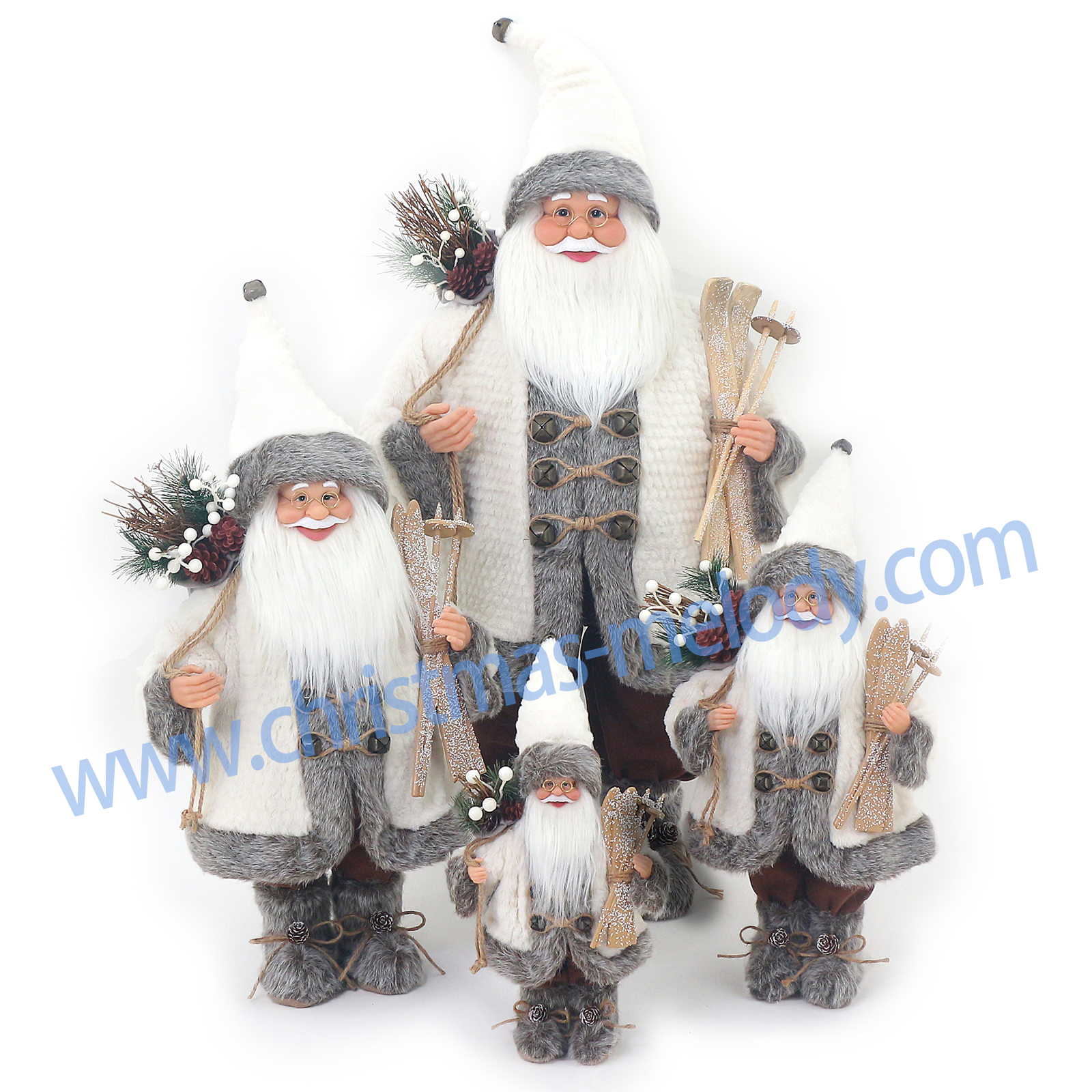4 Sizes Christmas Santa Claus