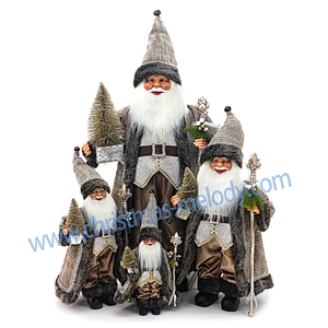 4 Sizes Décor Santa Claus
