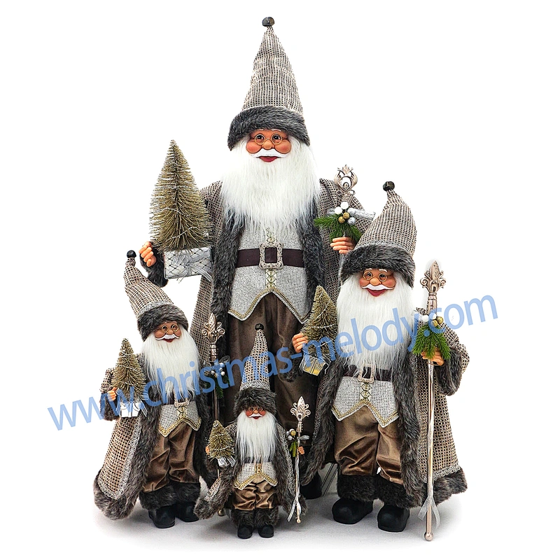 4 Sizes Décor Santa Claus