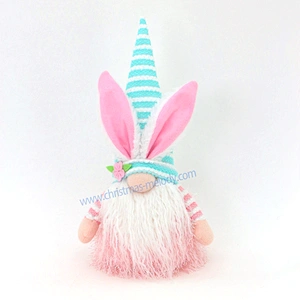 33CM  Easter illuminated gnome
