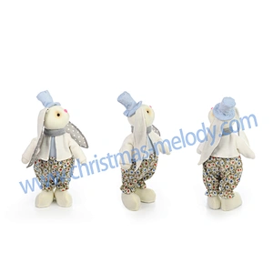42CM Zodiac Rabbit Decoration Set