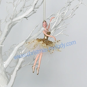 17CM Christmas ballerina girl