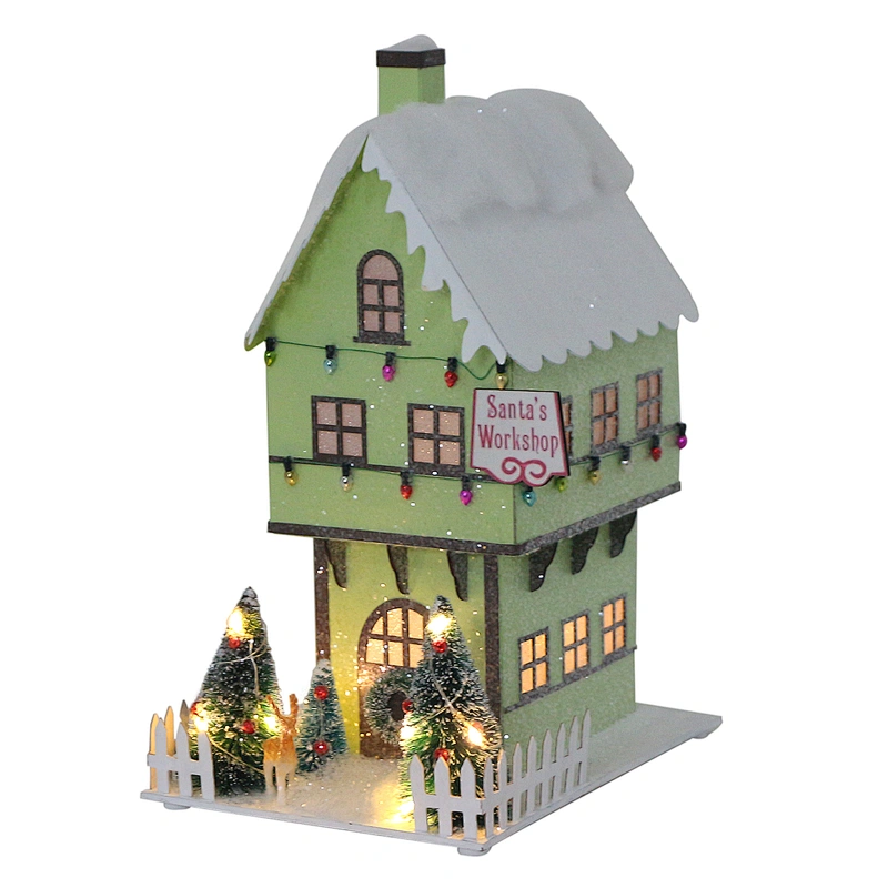 21*16*30CM Christmas House