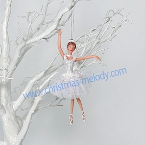 17CM Christmas ballerina girl