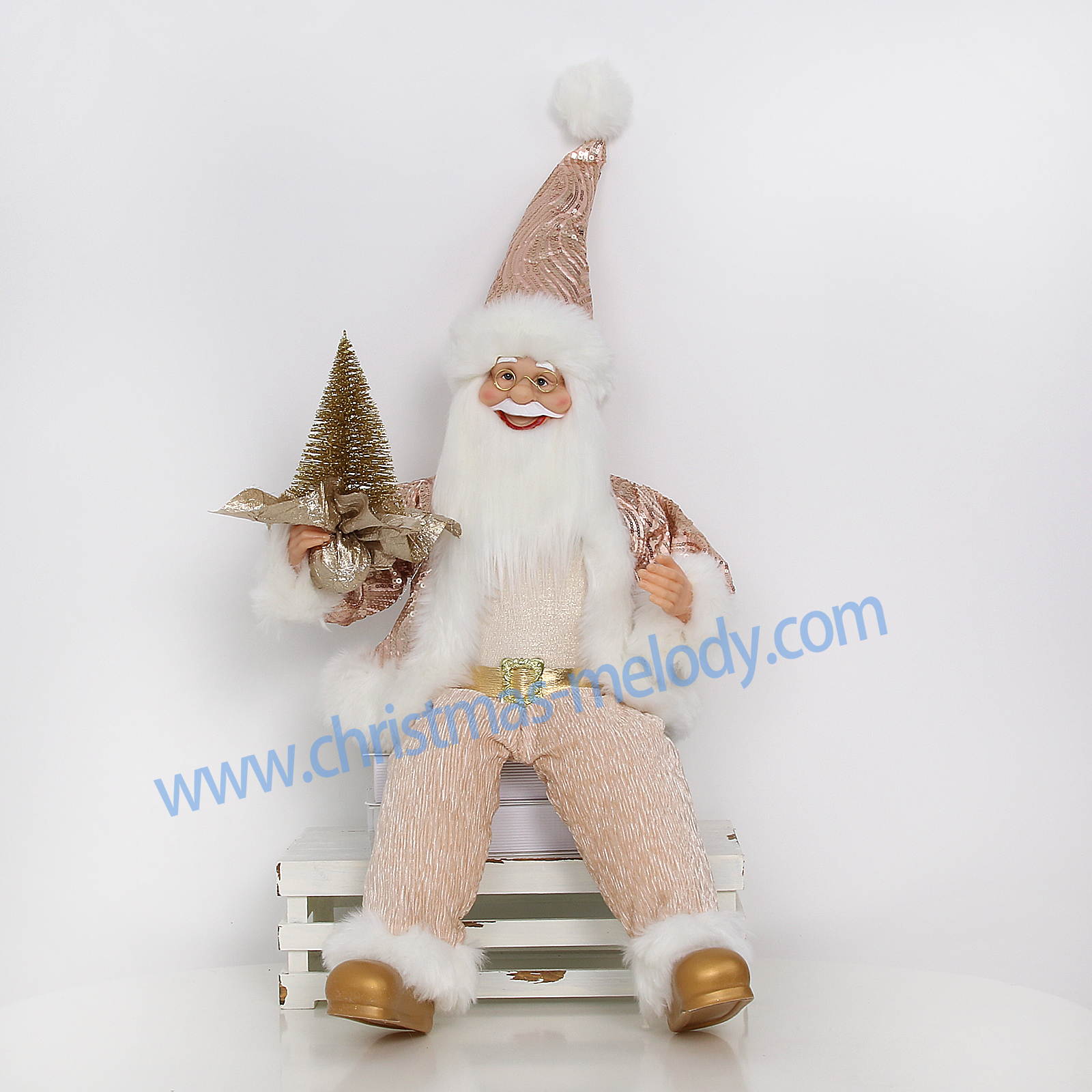 60CM  Sitting Santa