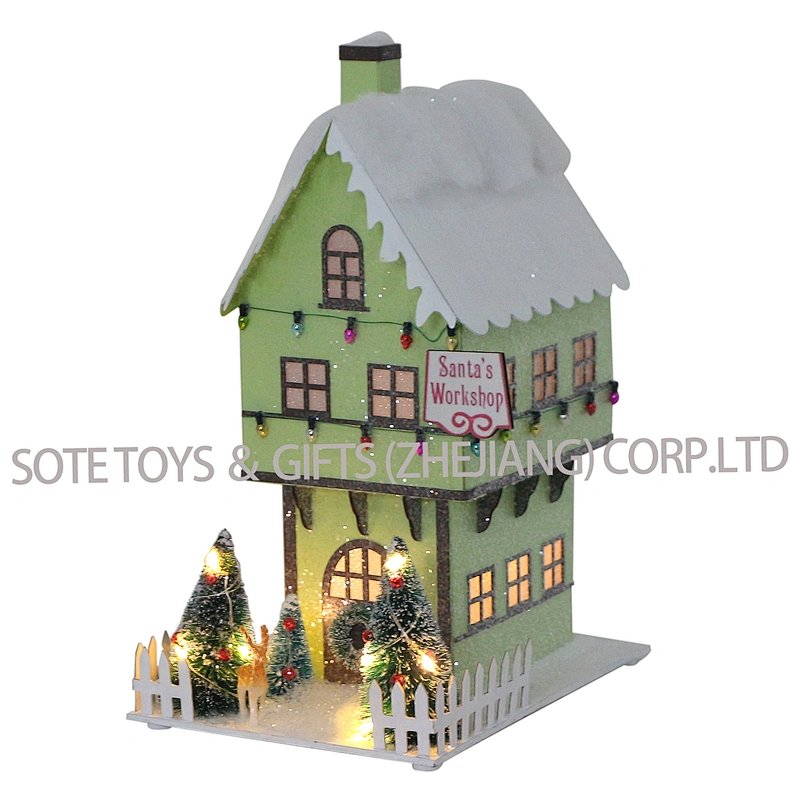 21*16*30CM Christmas House