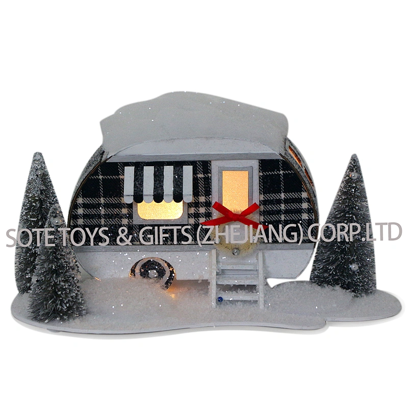 28*18*15CM Christmas House