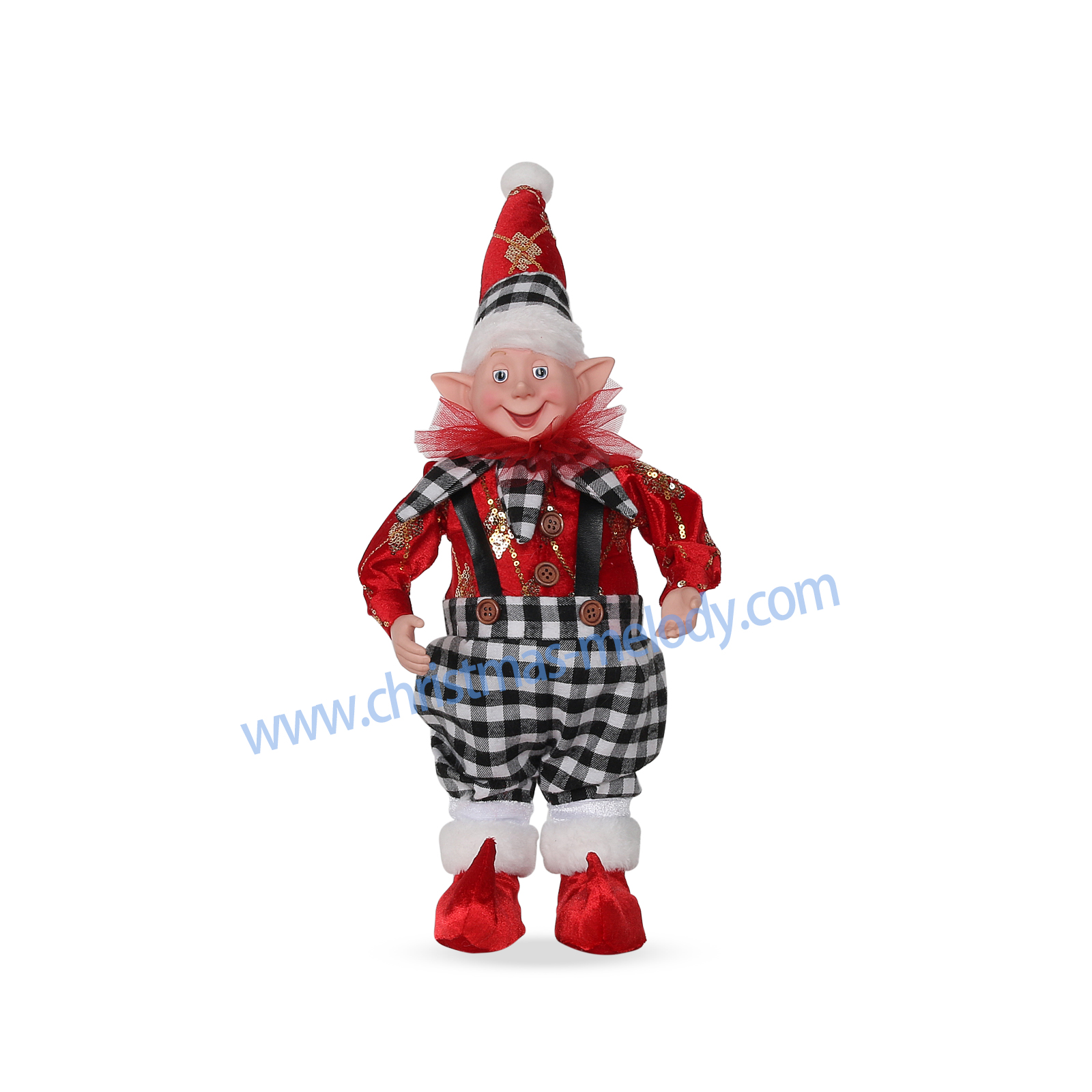 52CM Christmas music standing spirit