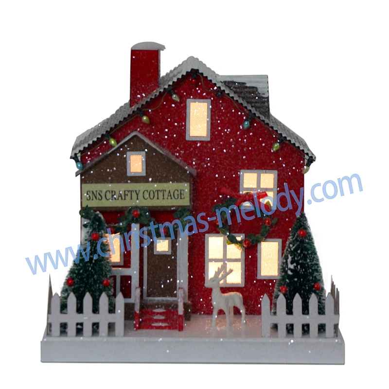 21*16*20CM Christmas House