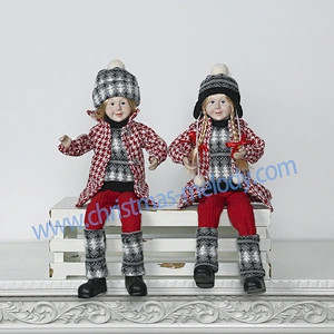 42CM  Christmas Elf AB set