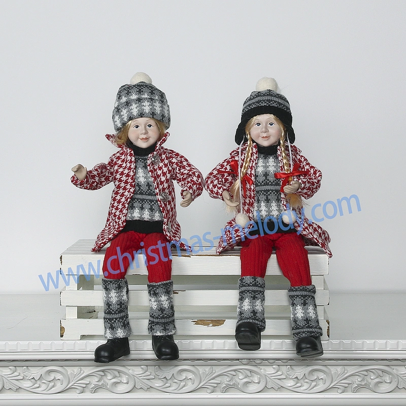42CM  Christmas Elf AB set