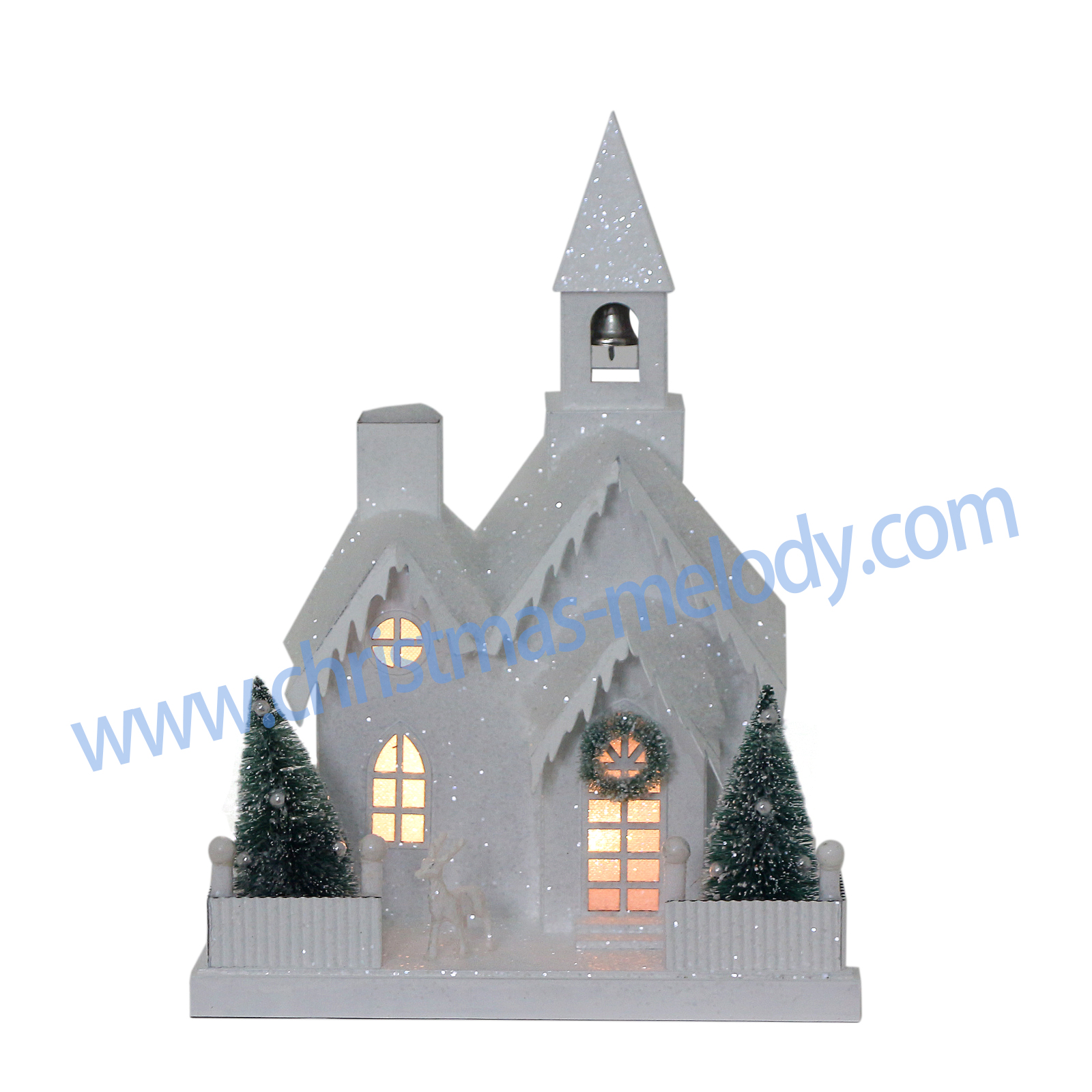 23*16*30CM Christmas House
