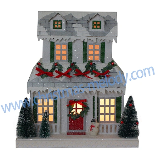 24*16*26CM Christmas House