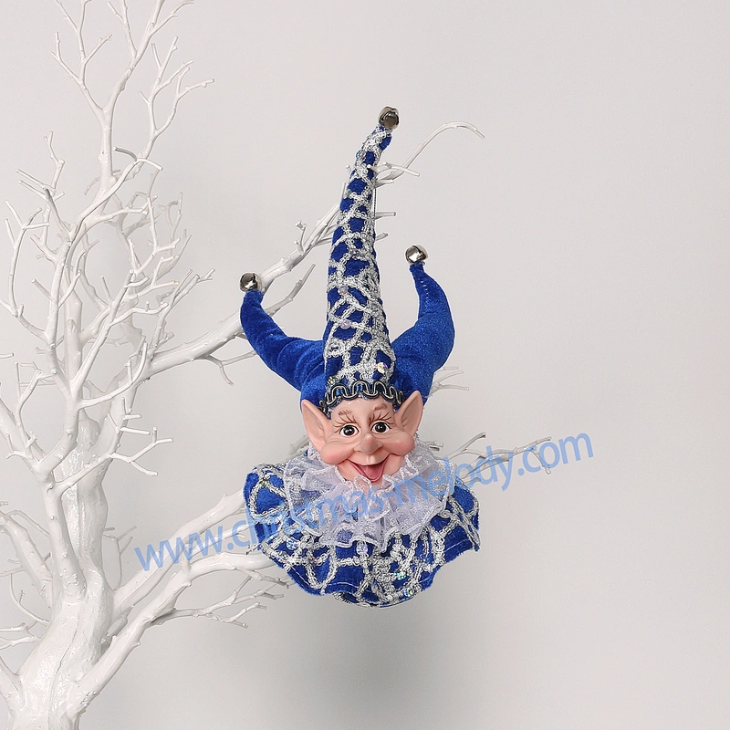 28cm elf decoration ball with long nose