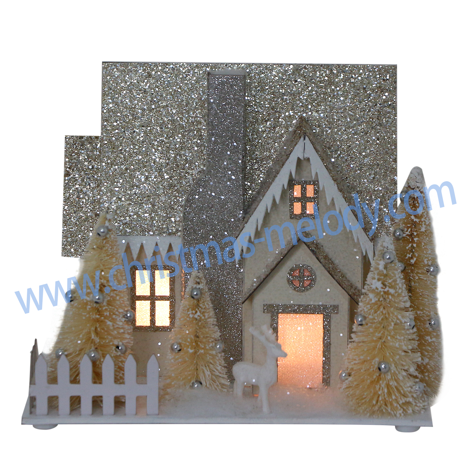 20*15*17CM Christmas House