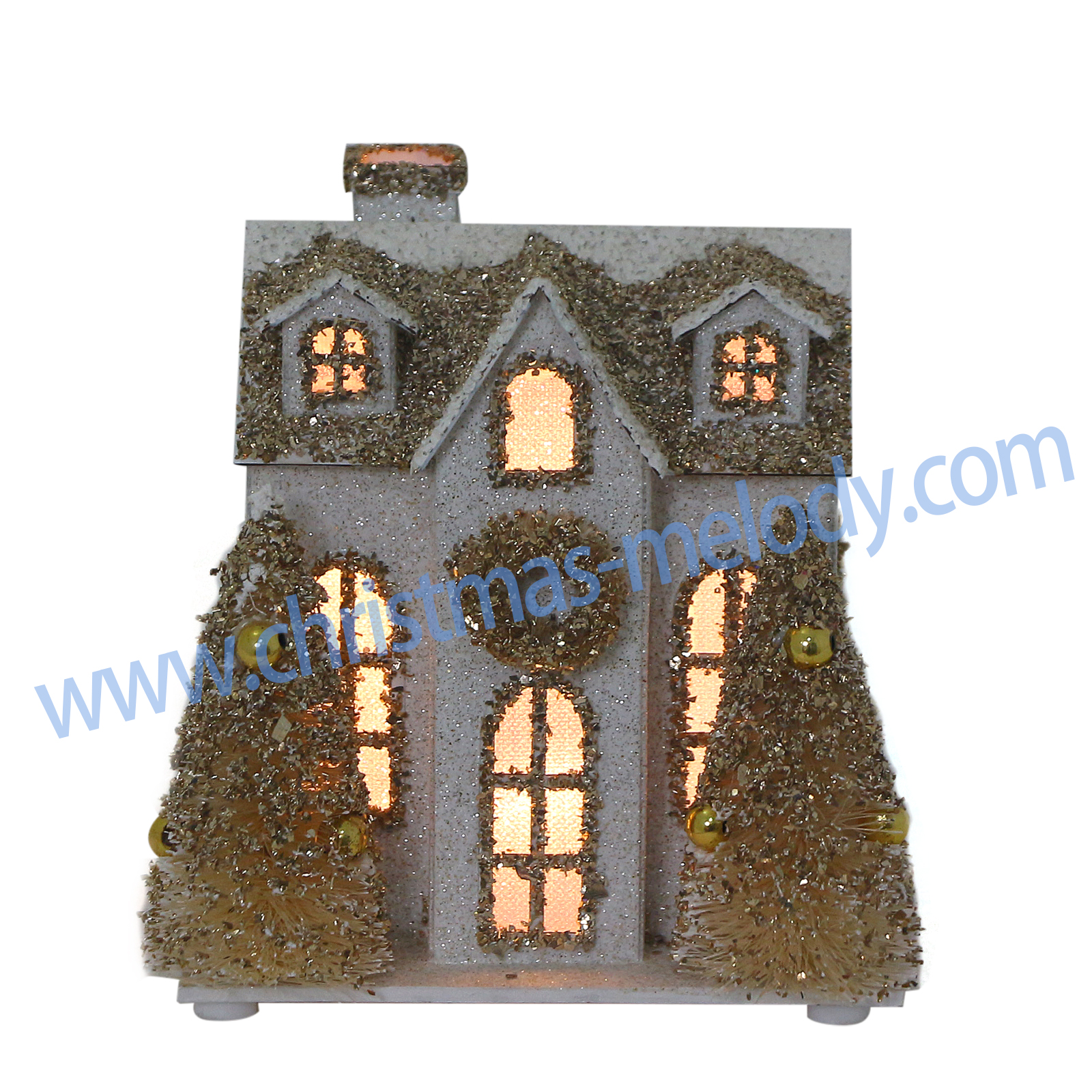 14*13*15CM Christmas House