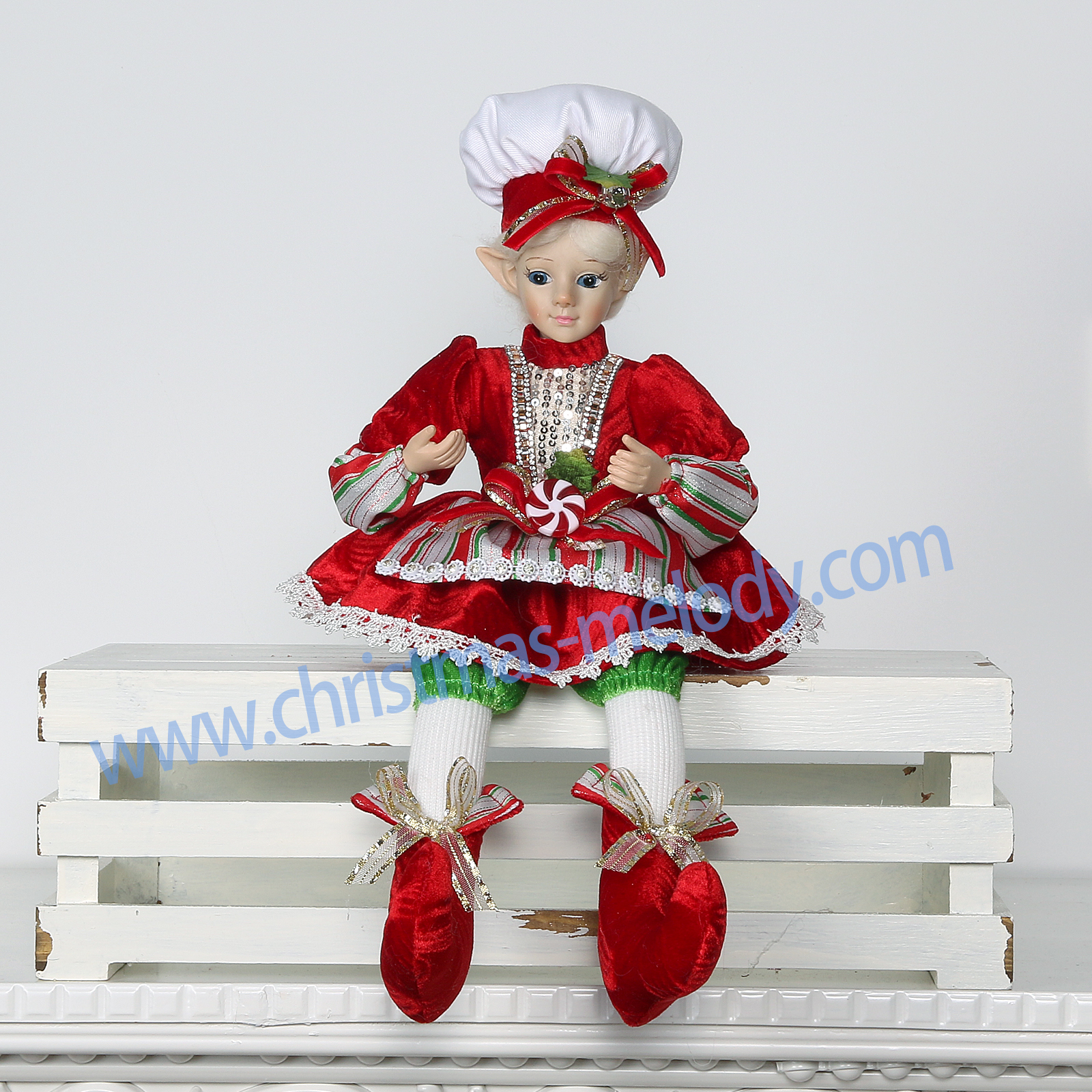 50CM Christmas sitting elf