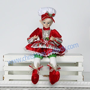 50CM Christmas sitting elf