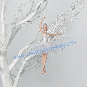 17CM Christmas ballerina girl