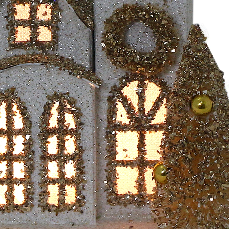 13*10*15CM Christmas House