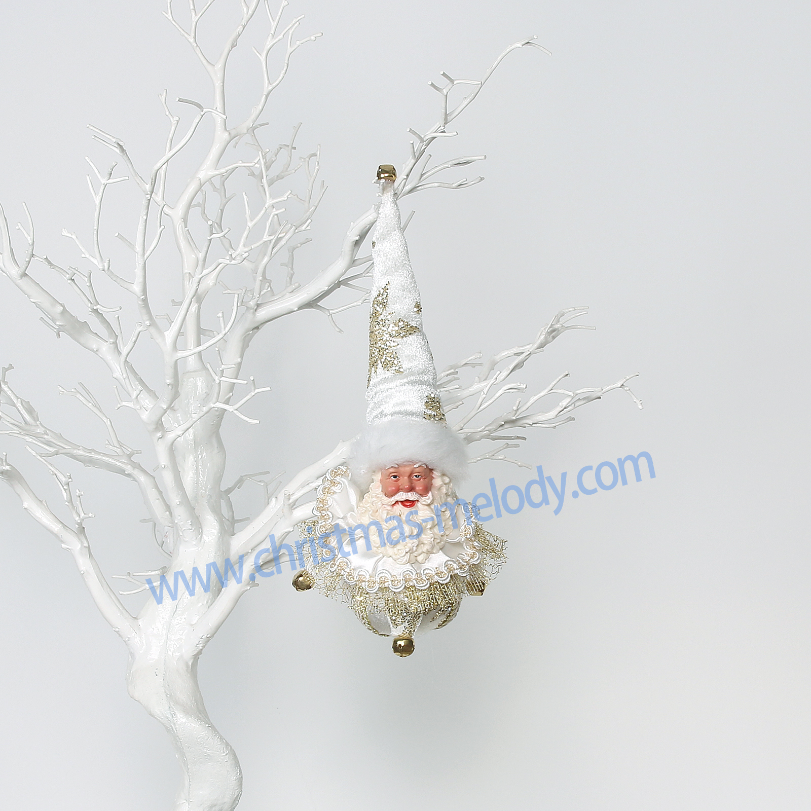 28CM Home Decor Christmas Hanging Decoration Ornaments with santa's face