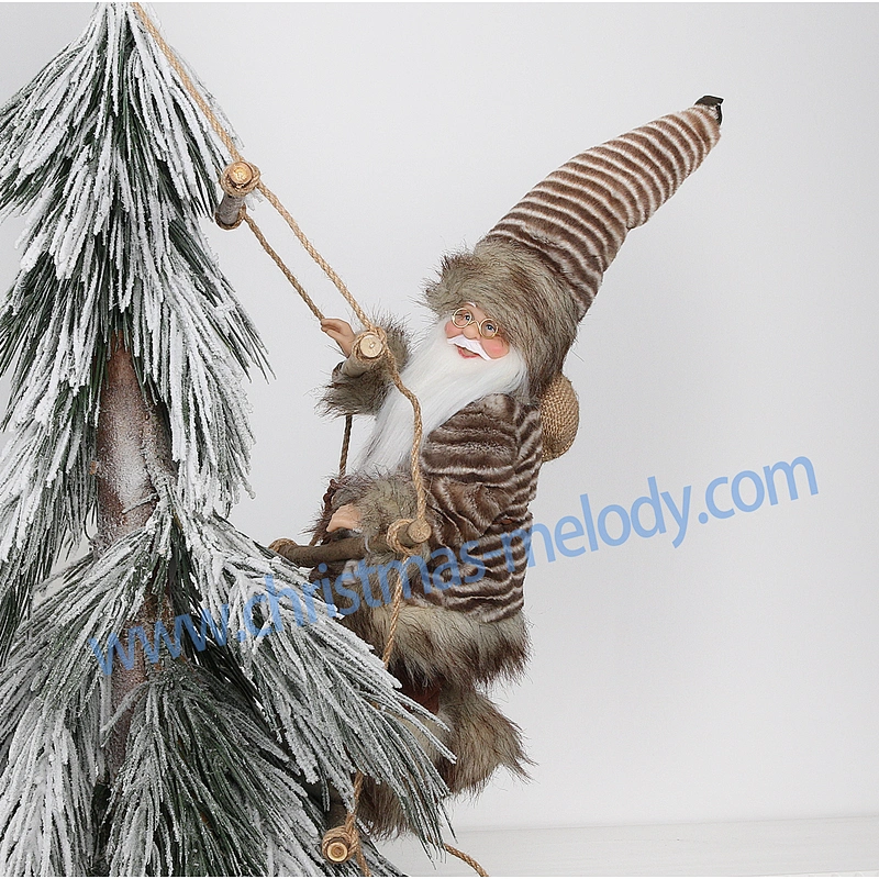 30CM Ladder Santa