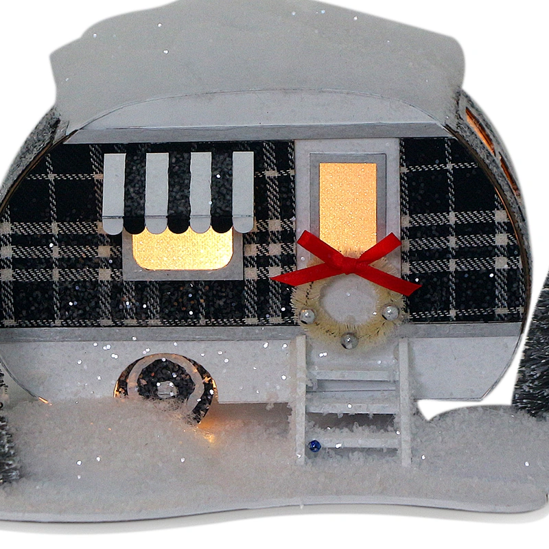 28*18*15CM Christmas House
