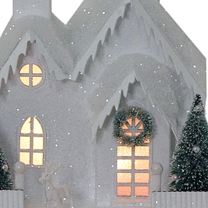 23*16*30CM Christmas House