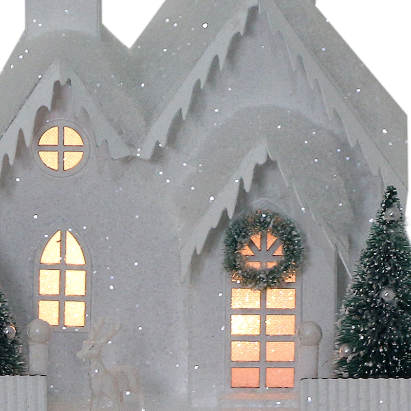 23*16*30CM Christmas House