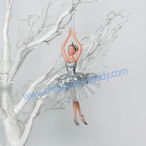17CM Christmas ballerina girl