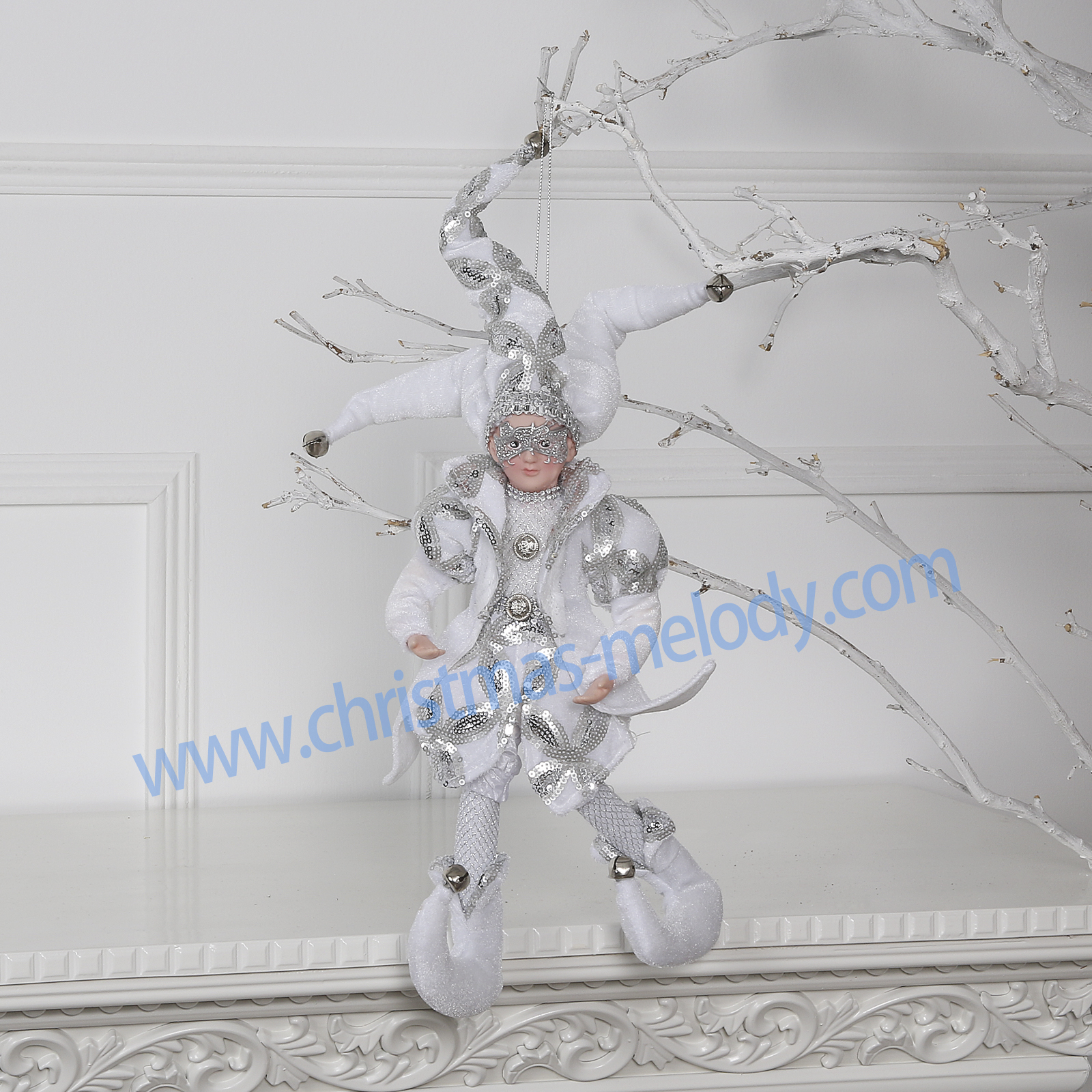 45CM Christmas mask boy elf