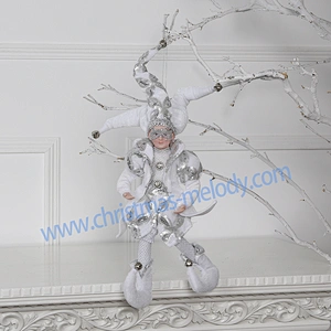 45CM Christmas mask boy elf