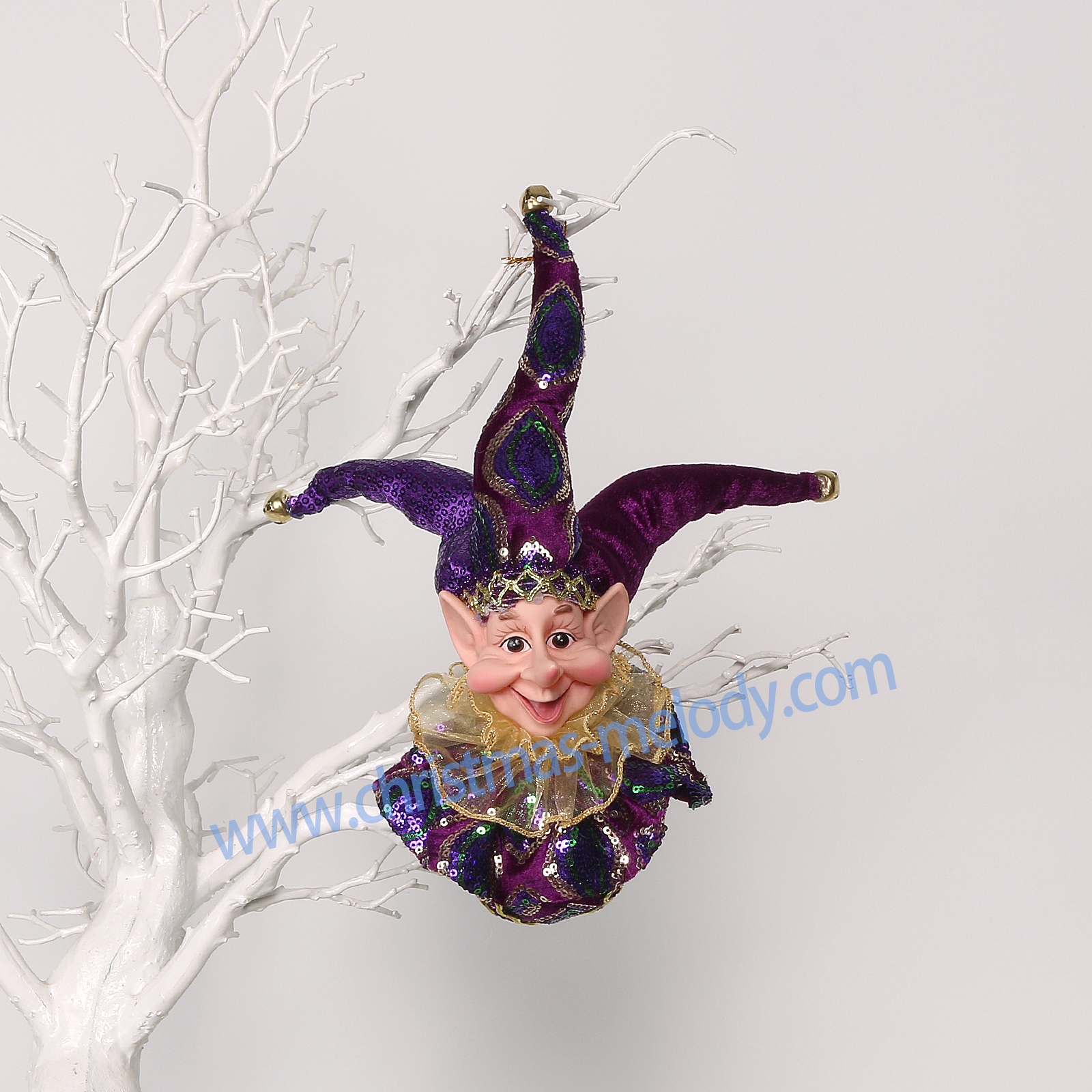 30cm elf decoration ball with long nose