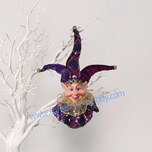30cm elf decoration ball with long nose