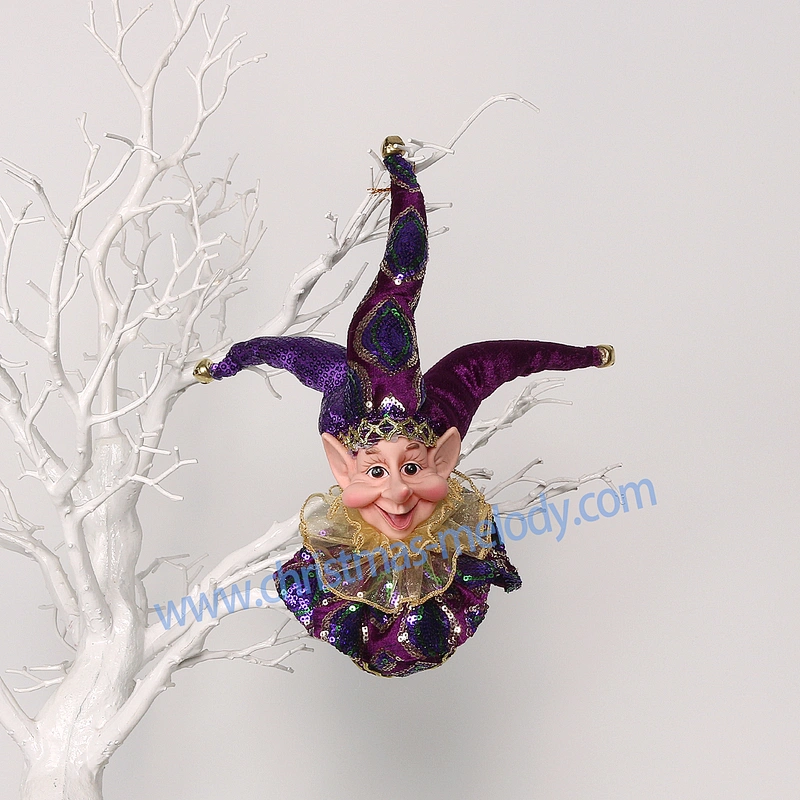30cm elf decoration ball with long nose