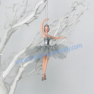 17CM Christmas ballerina girl